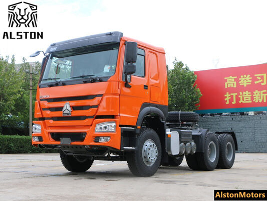 الصينية الجديدة HOWO 380HP 6x4 رأس الجرار تنزانيا RHD