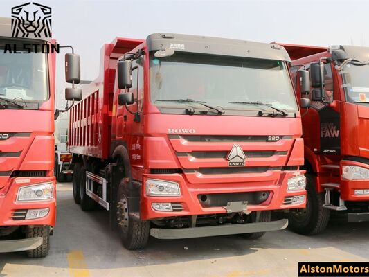 شاحنة قلابة جديدة HOWO 380HP 6x4 للبيع في إثيوبيا (جسم قلاب 6 م)