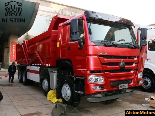 شاحنة قمامة جديدة من طراز HOWO 440HP 8x4 للبيع في جمهورية الكونغو الديمقراطية