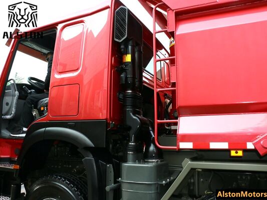 شاحنة قمامة جديدة من طراز HOWO 440HP 8x4 للبيع في جمهورية الكونغو الديمقراطية