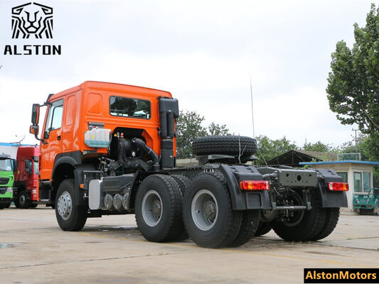 الصينية الجديدة HOWO 380HP 6x4 رأس الجرار تنزانيا RHD
