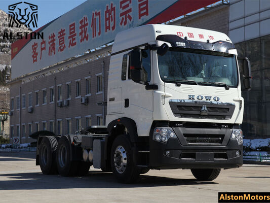 HOWO TX 440HP 6x4 رأس الجرار للبيع تنزانيا.